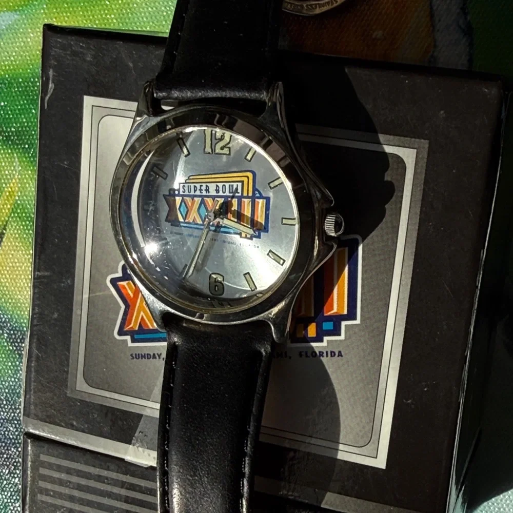 Men's Super Bowl XXXI Watch, Miami Florida
